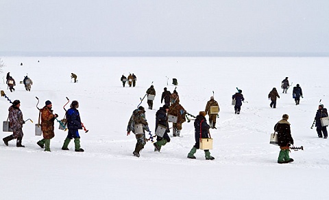 Профактивисты ПАО «ОДК-Кузнецов» приняли участие в Фестивале зимней рыбалки